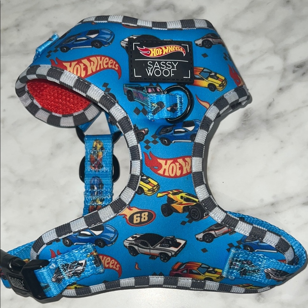 SOLD ❌ Sassy Woof Hot Wheels Dog Harness